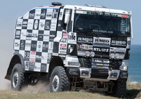 Jan Lammers overwint gat in carter, gebroken motorsteun en kapotte turbo